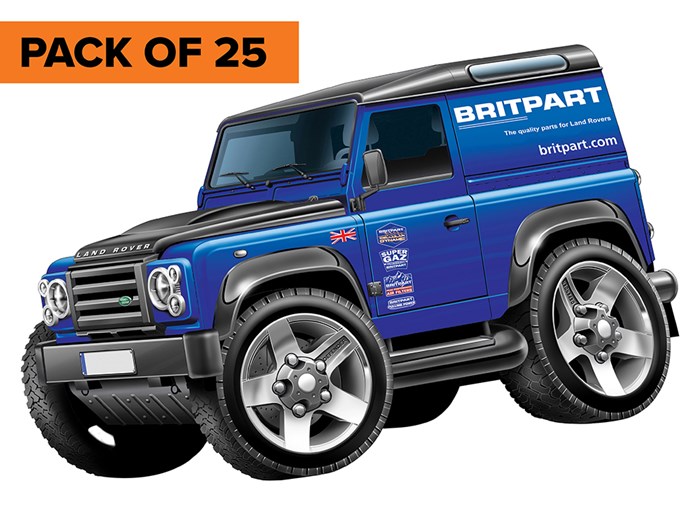 Britpart Defender Stickers<br /><br />